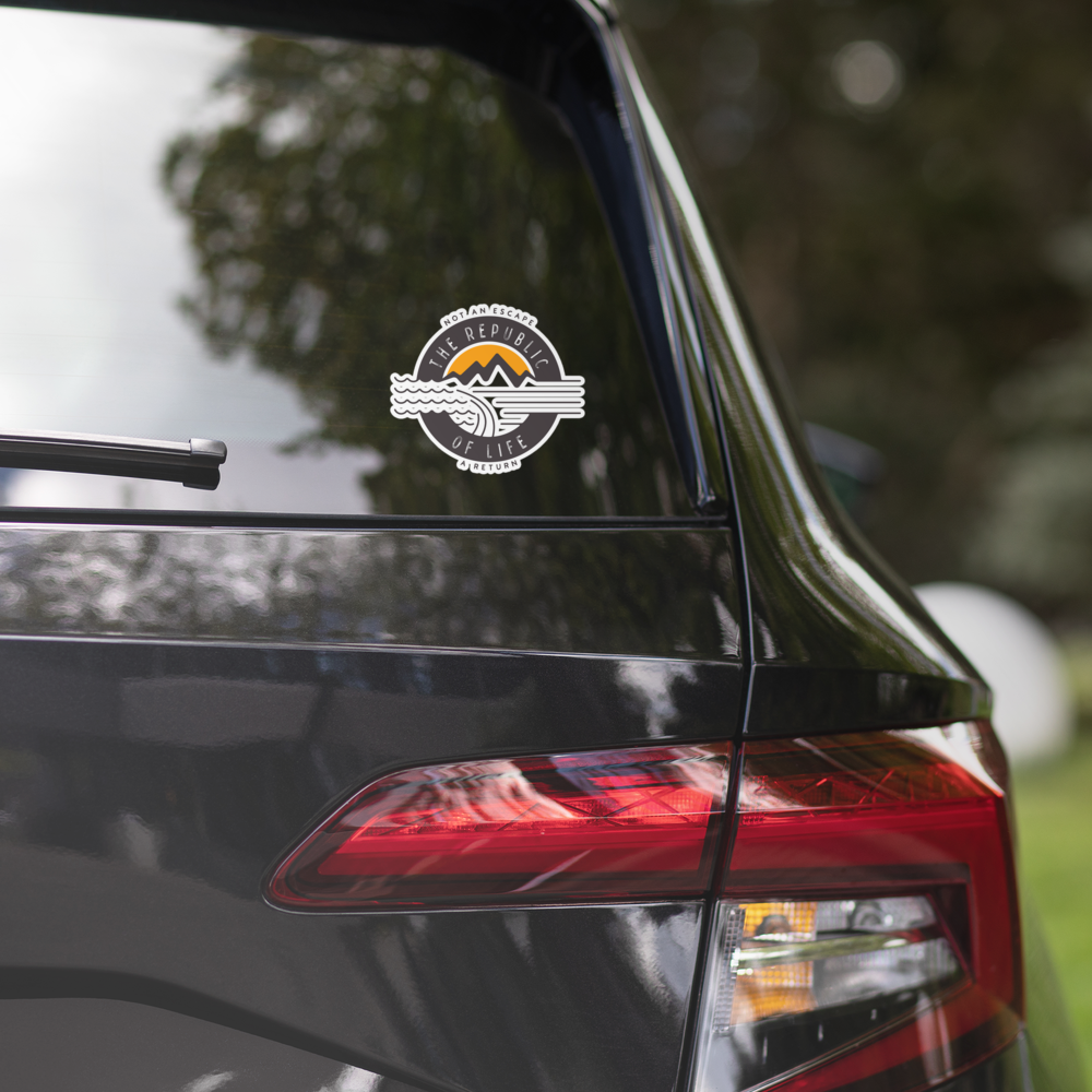 Republic of Life Stickers